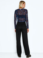 Noisy May HIGH WAISTED STRAIGHT FIT TROUSERS