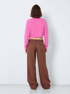 Noisy May LOW WAISTED WIDE LEG TROUSERS