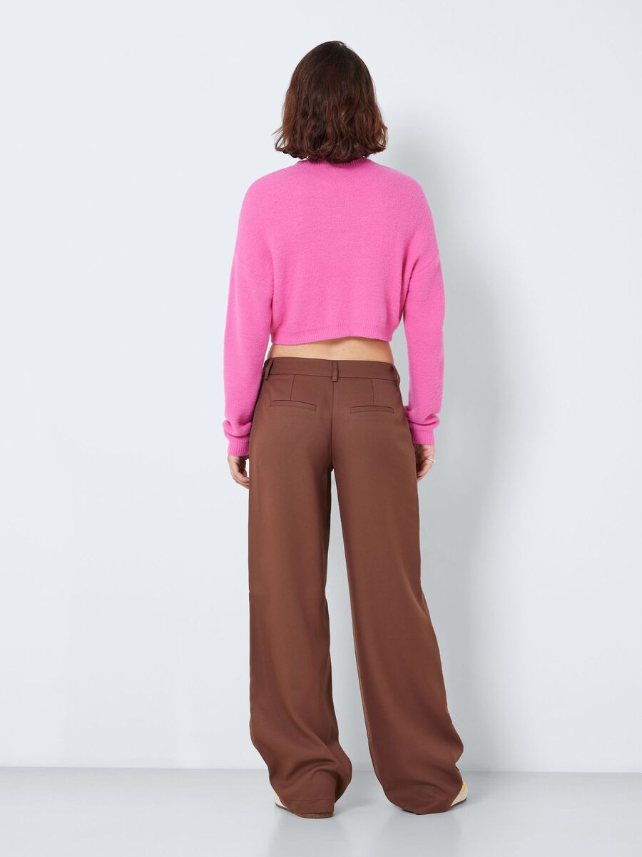 Noisy May LOW WAISTED WIDE LEG TROUSERS