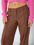 Noisy May LOW WAISTED WIDE LEG TROUSERS
