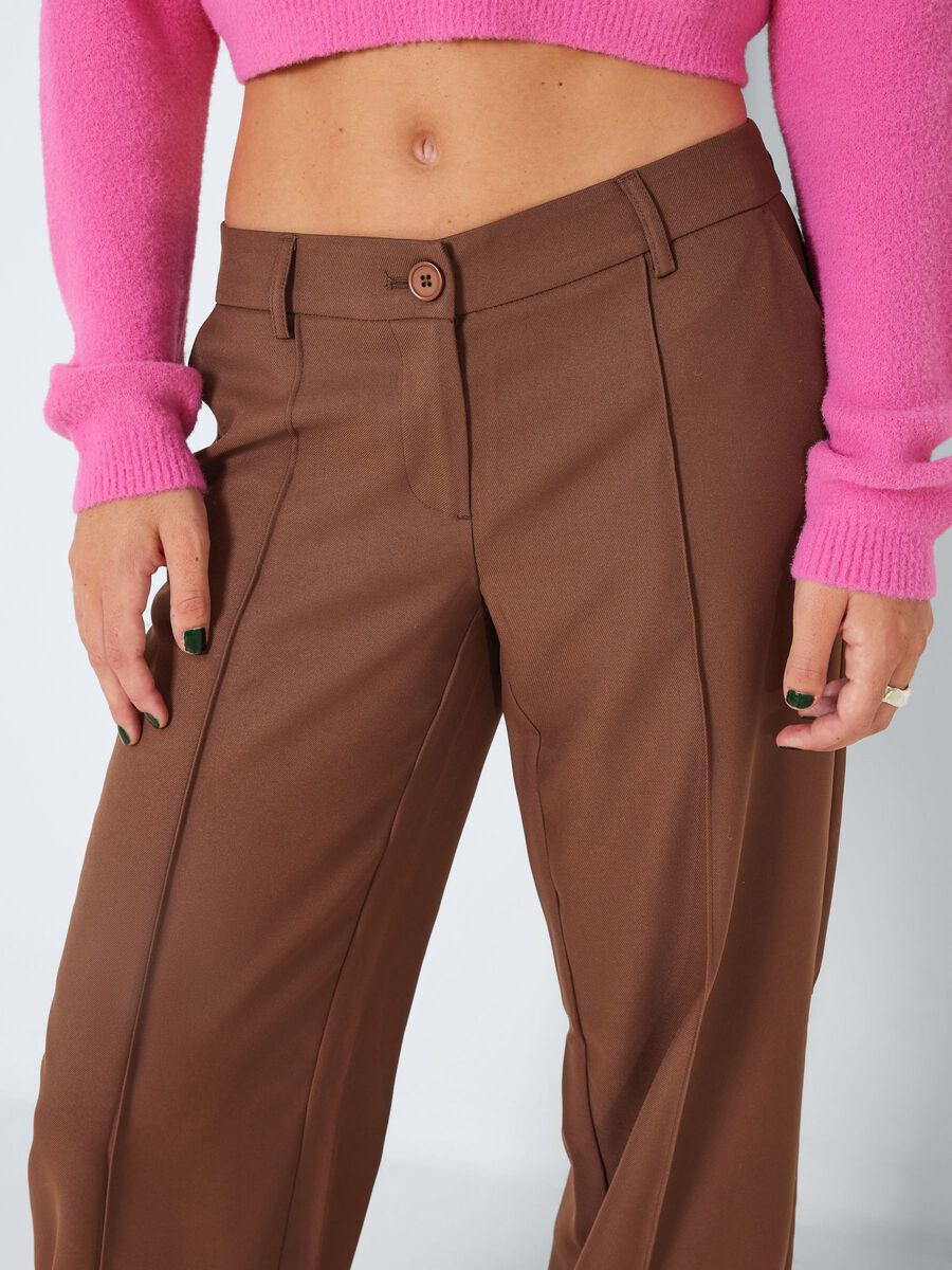 Noisy May LOW WAISTED WIDE LEG TROUSERS