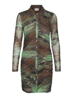 Noisy May SHORT MESH DRESS