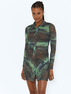 Noisy May SHORT MESH DRESS