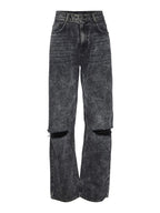 Noisy May NMJOSIE HIGH WAISTED WIDE LEG JEANS