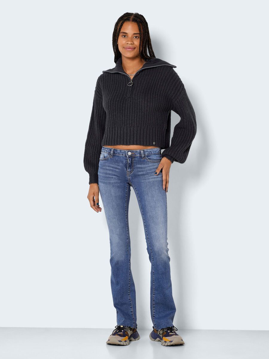 Noisy May NMEVIE LOW WAIST BOOT-CUT JEANS