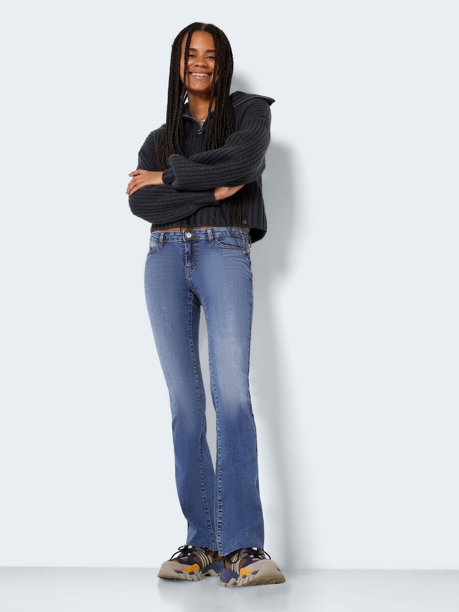 Noisy May NMEVIE LOW WAIST BOOT-CUT JEANS