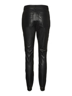 Noisy May HIGH WAISTED COATED TROUSERS