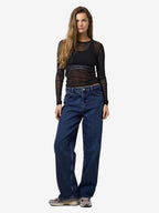 Noisy May LONG SLEEVED MESH TOP