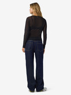 Noisy May LONG SLEEVED MESH TOP