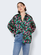Noisy May OVERSIZE SATIN SHIRT