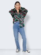 Noisy May OVERSIZE SATIN SHIRT