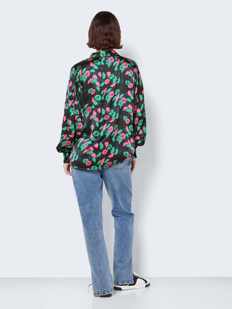 Noisy May OVERSIZE SATIN SHIRT