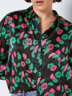 Noisy May OVERSIZE SATIN SHIRT