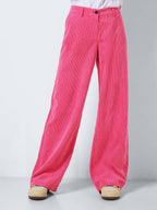 Noisy May LOW WAISTED CORDUROY TROUSERS