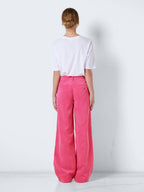 Noisy May LOW WAISTED CORDUROY TROUSERS