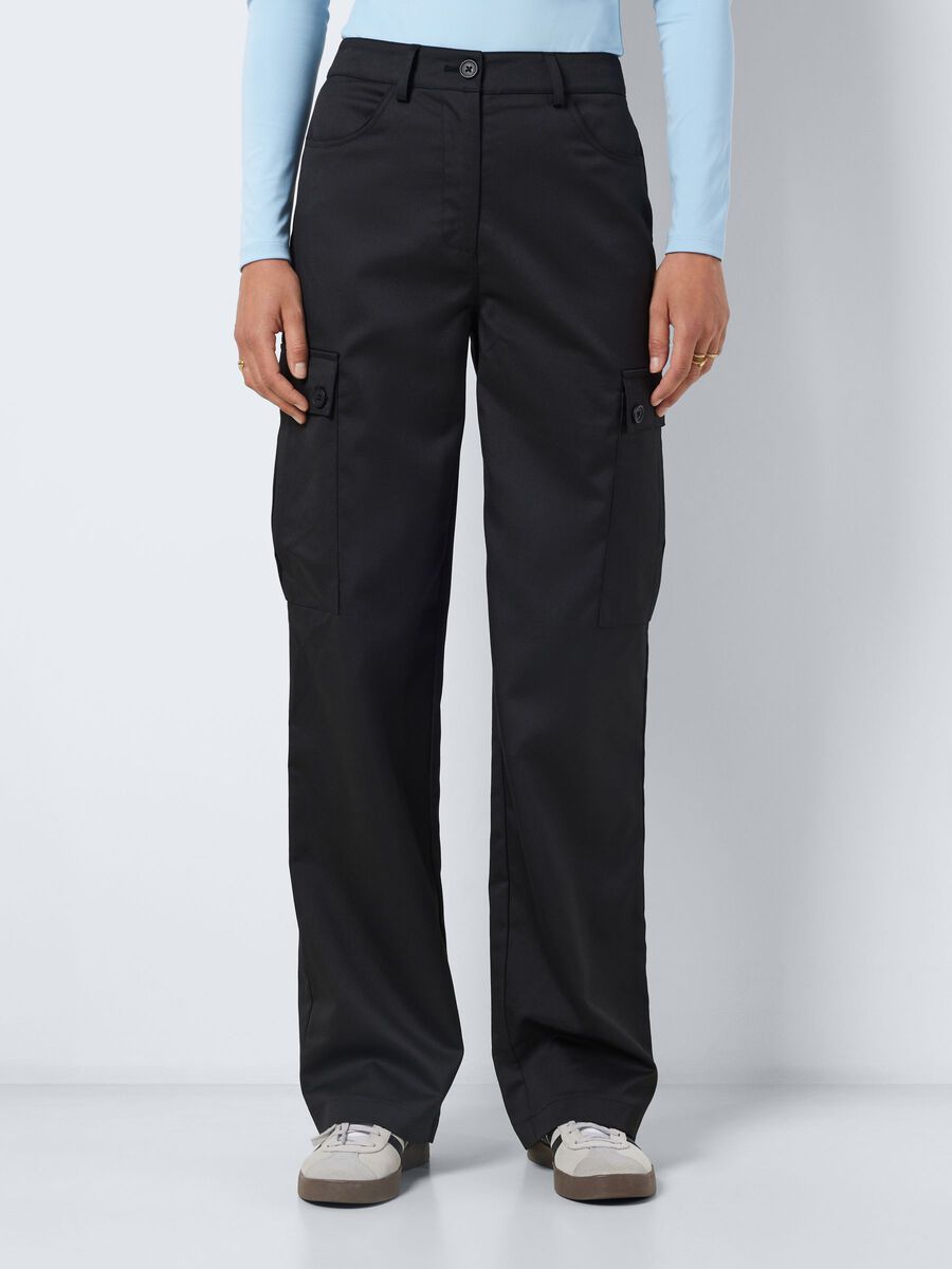 Noisy May HIGH WAISTED CARGO TROUSERS