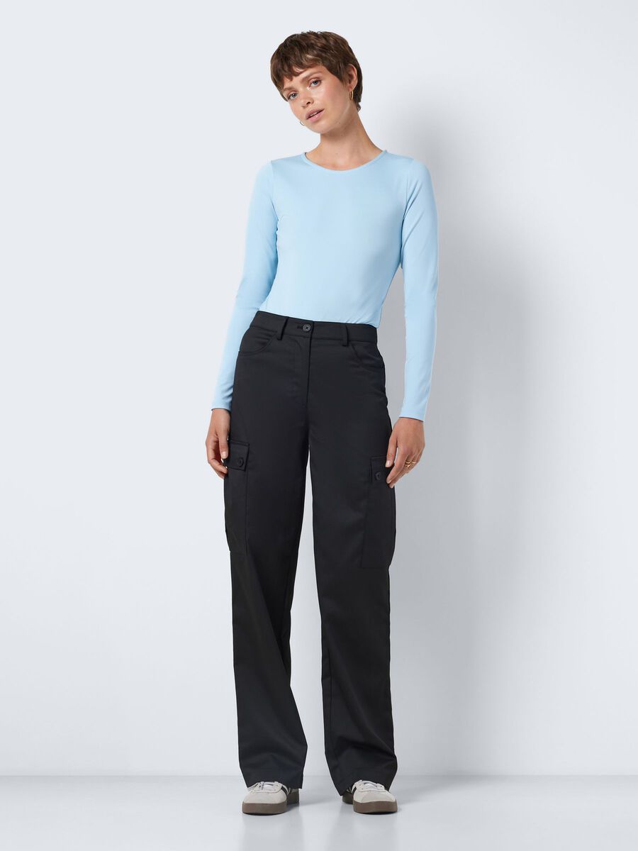Noisy May HIGH WAISTED CARGO TROUSERS