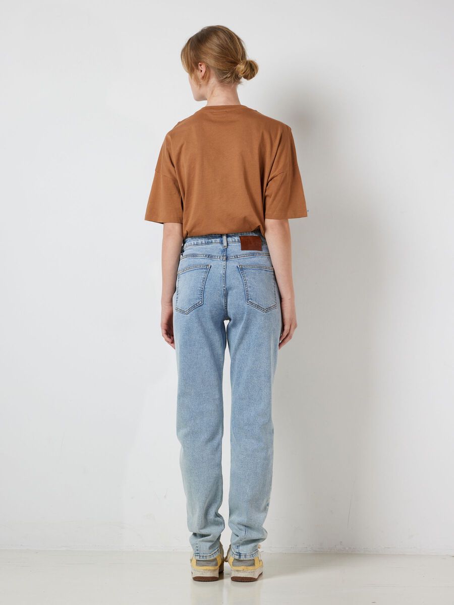 Noisy May NMJULY QUILTED MOM JEANS