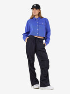 Noisy May CROPPED DENIM SHIRT