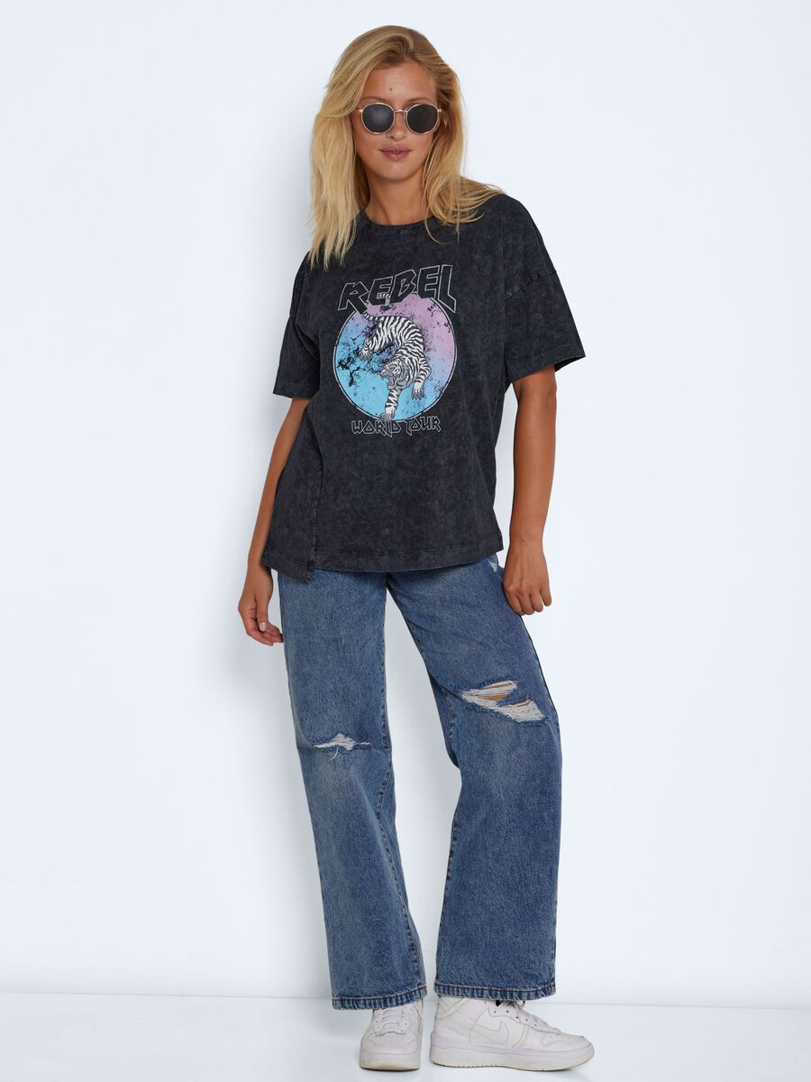 Noisy May OVERSIZED PRINT TOP