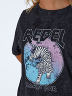 Noisy May OVERSIZED PRINT TOP