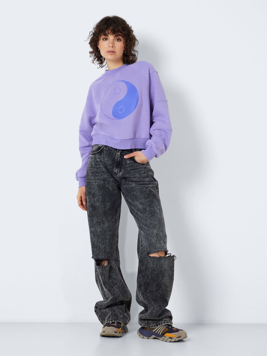 Noisy May PRINT SWEATSHIRT