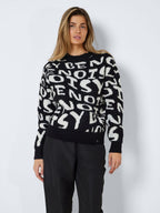 Noisy May LOGO KNITTED PULLOVER