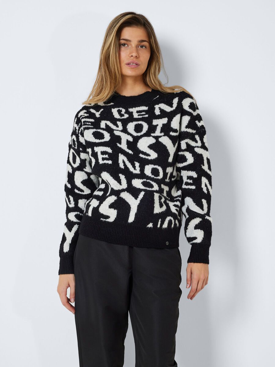 Noisy May LOGO KNITTED PULLOVER