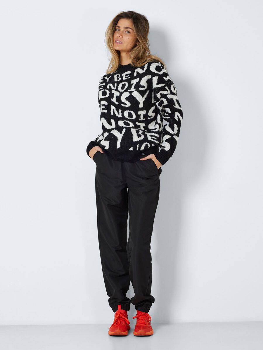 Noisy May LOGO KNITTED PULLOVER