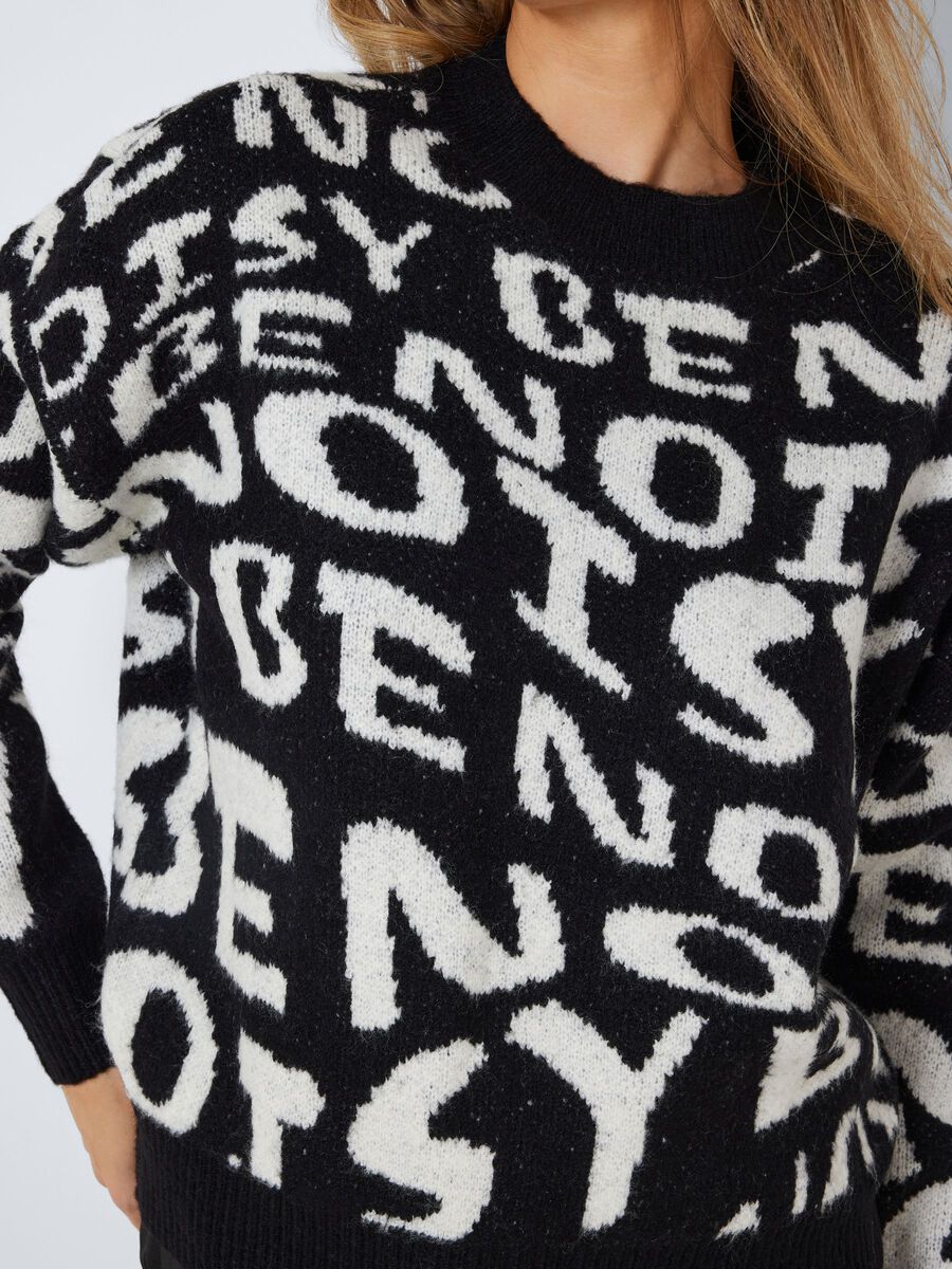 Noisy May LOGO KNITTED PULLOVER