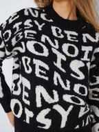 Noisy May LOGO KNITTED PULLOVER