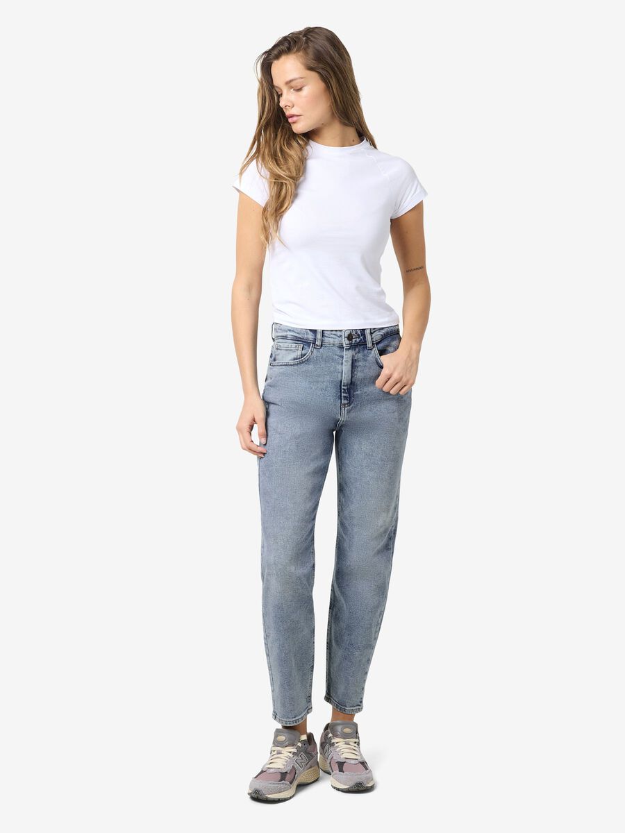 Noisy May NMMONI CROPPED STRAIGHT FIT JEANS