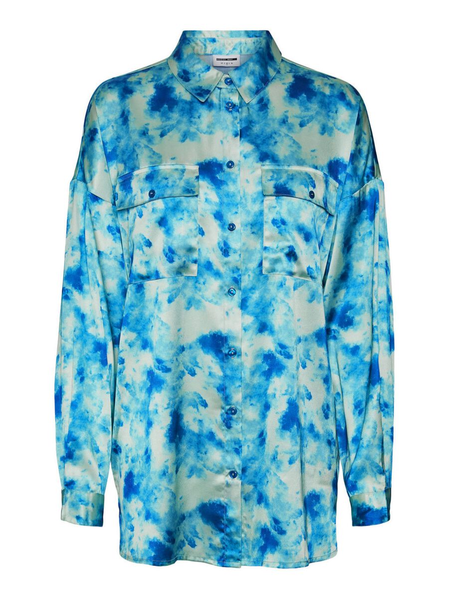 Noisy May LONG SATIN SHIRT