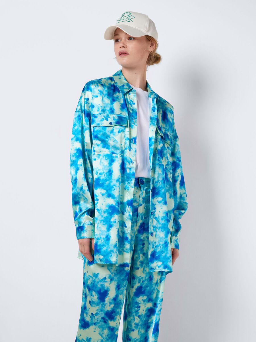 Noisy May LONG SATIN SHIRT