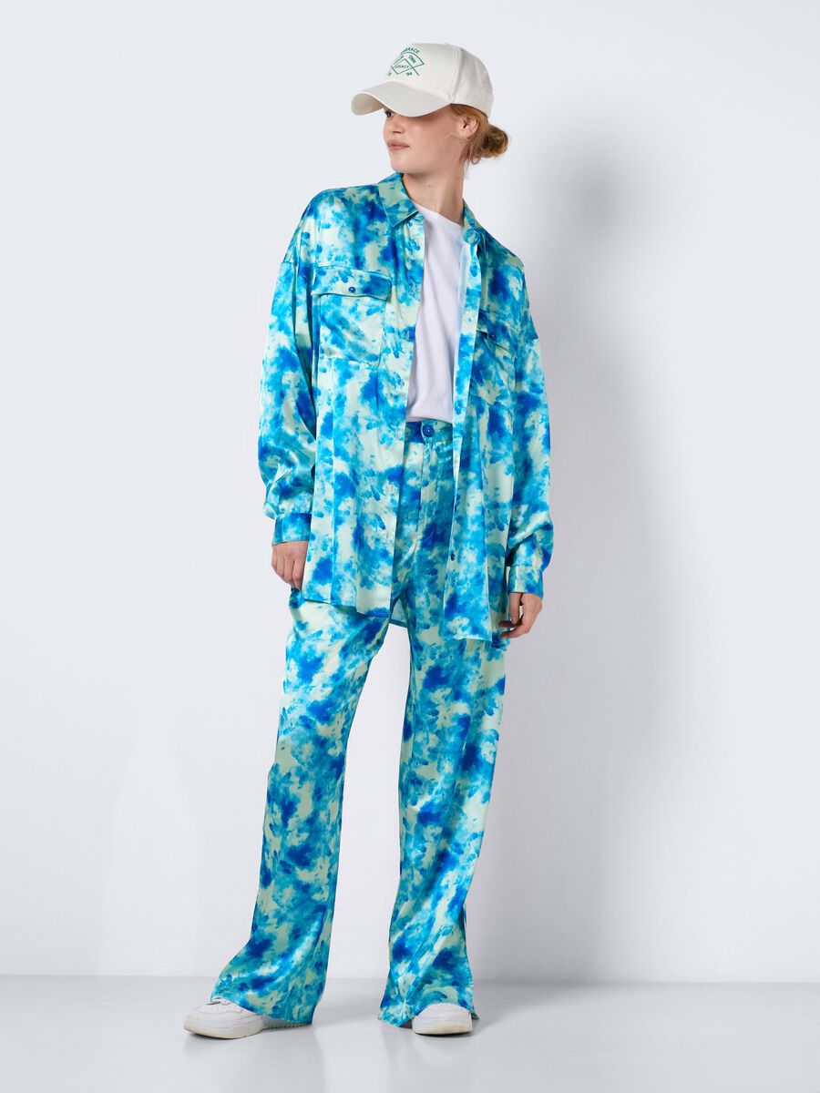 Noisy May LONG SATIN SHIRT