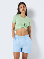 Noisy May CROPPED KNOT DETAIL TOP