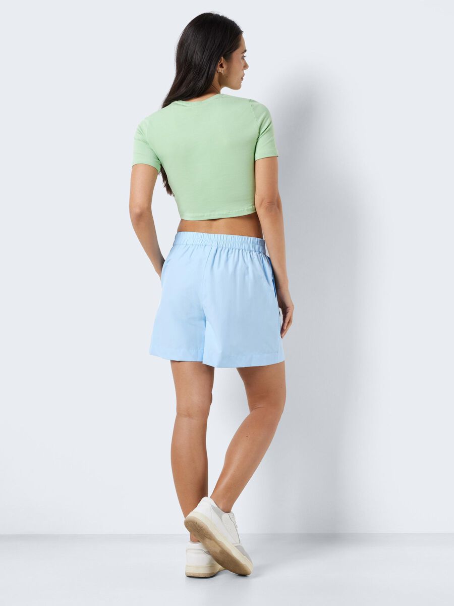 Noisy May CROPPED KNOT DETAIL TOP