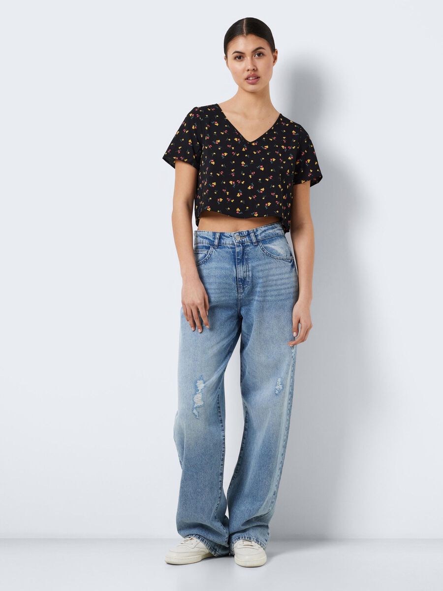 Noisy May CROPPED SHORT SLEEVED TOP