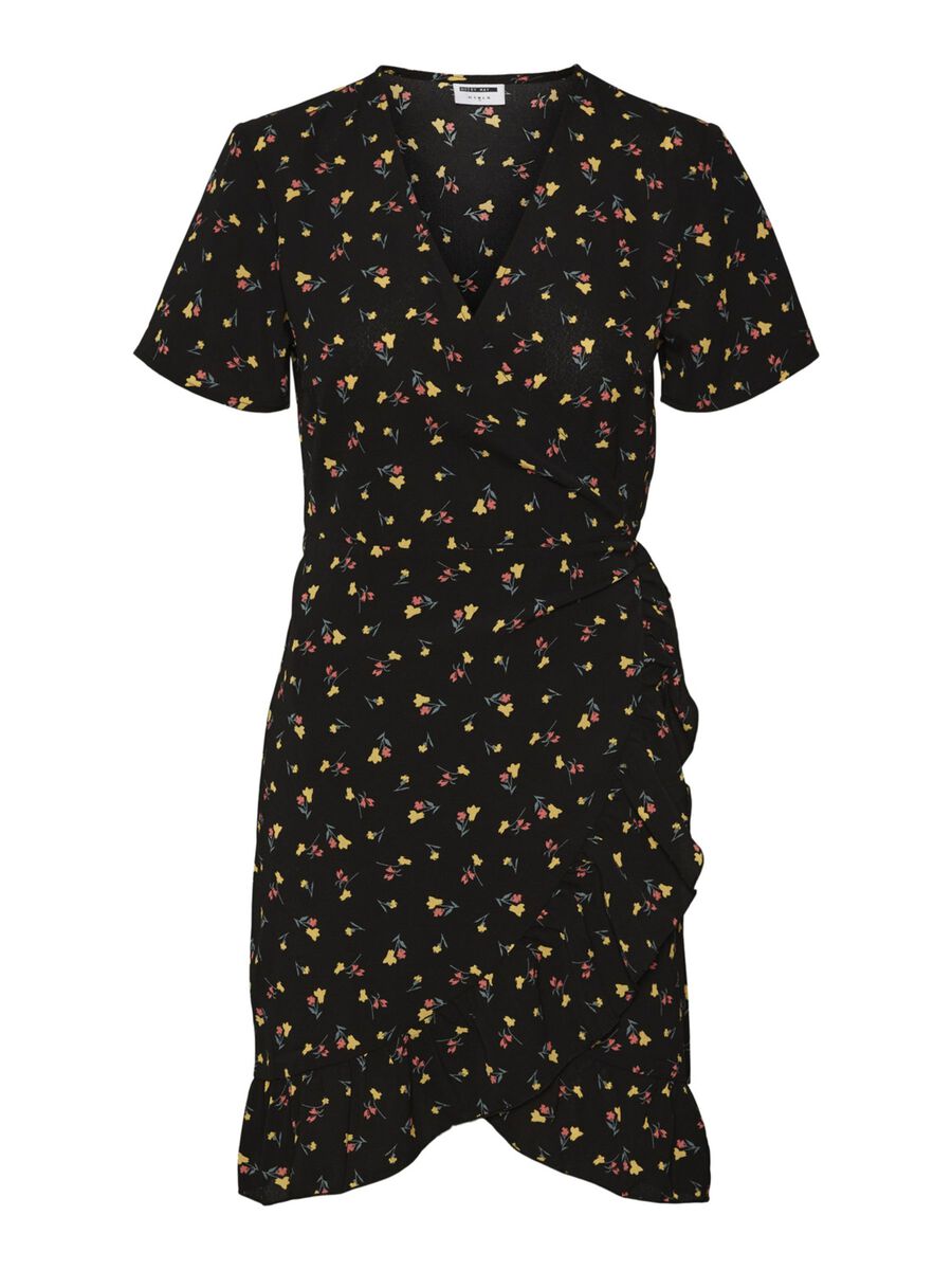 Noisy May SHORT WRAP DRESS