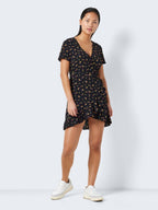 Noisy May SHORT WRAP DRESS