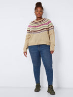 Noisy May CURVE KNITTED PULLOVER