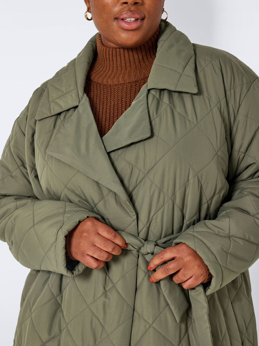 Noisy May CURVE QUILTED JACKET