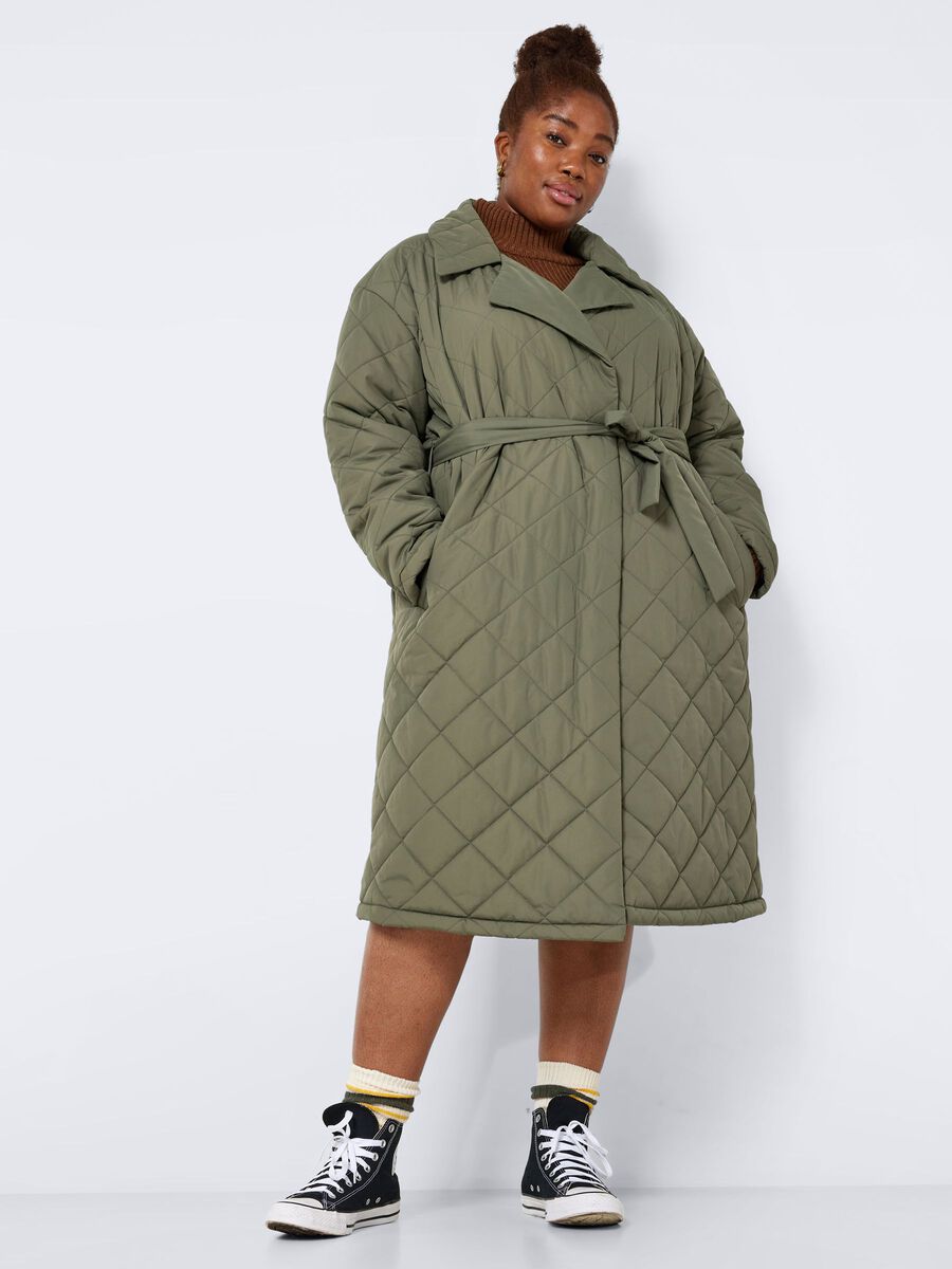 Noisy May CURVE QUILTED JACKET