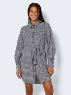 Noisy May CHEQUERED SHIRT DRESS