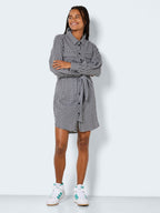 Noisy May CHEQUERED SHIRT DRESS