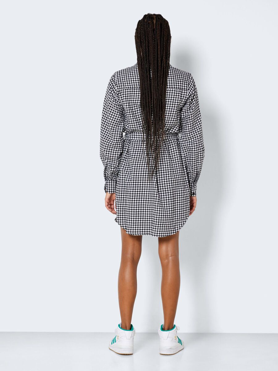 Noisy May CHEQUERED SHIRT DRESS