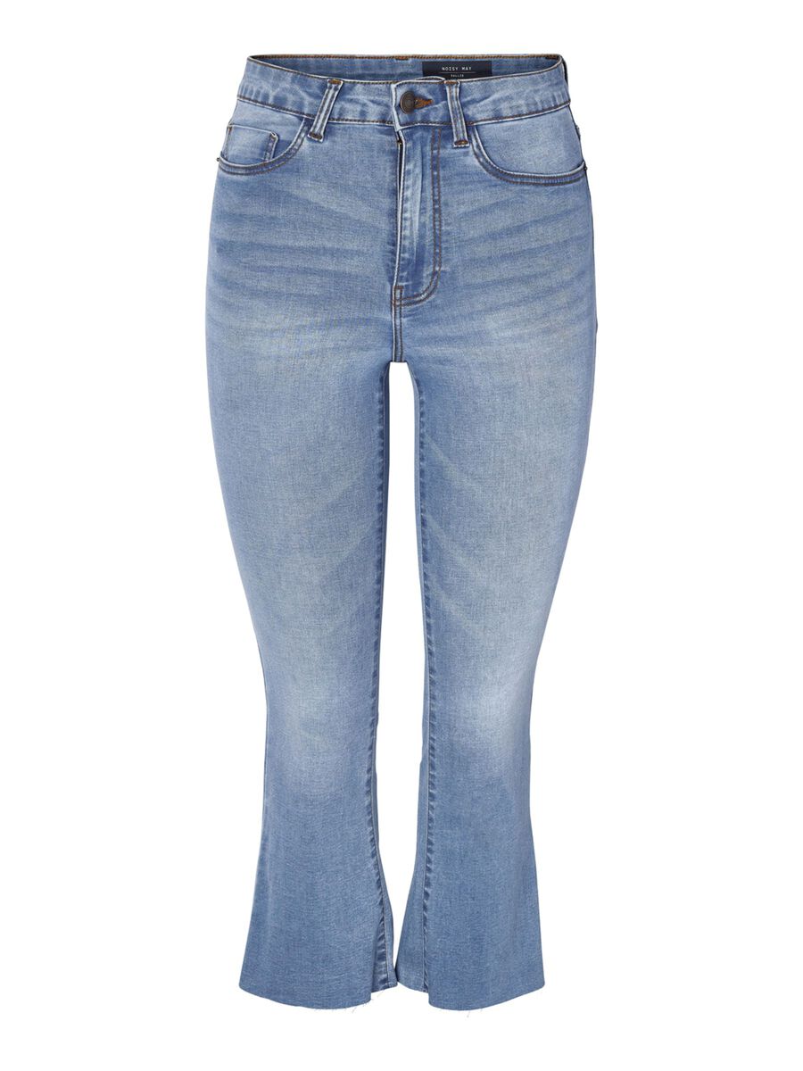 Noisy May NMSALLIE CROPPED FLARED JEANS