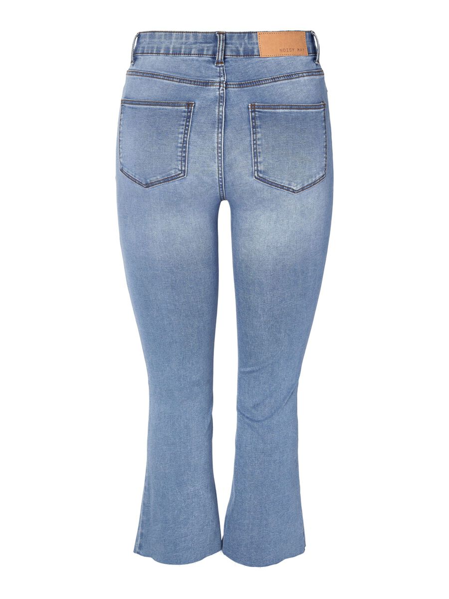 Noisy May NMSALLIE CROPPED FLARED JEANS
