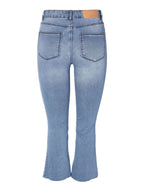 Noisy May NMSALLIE CROPPED FLARED JEANS