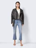 Noisy May NMSALLIE CROPPED FLARED JEANS